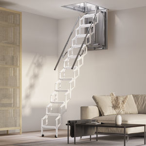 escalera elevada para ático