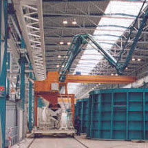 planta de hormigón móvil