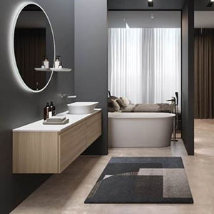 bañera ovalada