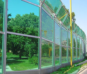 muro antirruido con paneles modulares