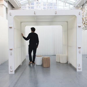 cabina de concentración modular
