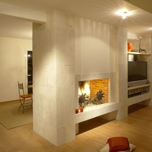marco para chimenea clásico