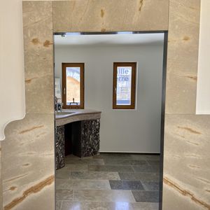 placa de piedra de pared