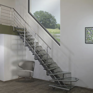 escalera recta