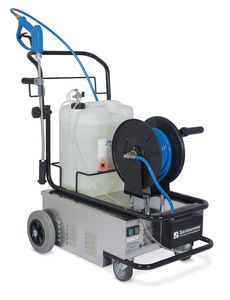 máquina de limpieza saneamiento para sanitarios