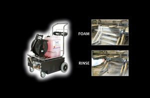 máquina de limpieza saneamiento para sanitarios