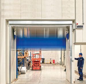 puertas industriales de PVC