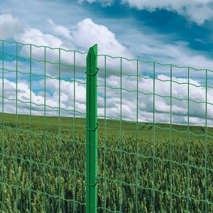 poste para valla de acero galvanizado