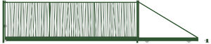 portón autoportante