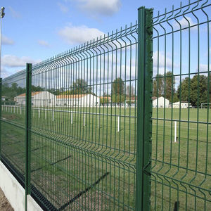 poste para valla de acero galvanizado