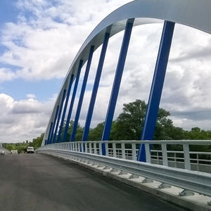 barrera de seguridad de acero galvanizado