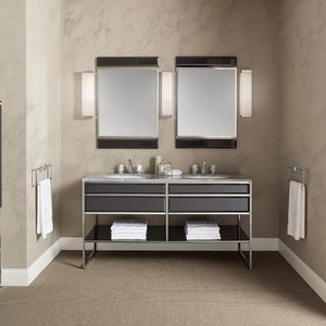 mueble de lavabo doble