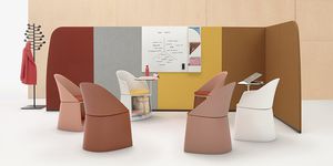 separador para oficina para suelo / de tejido / modular