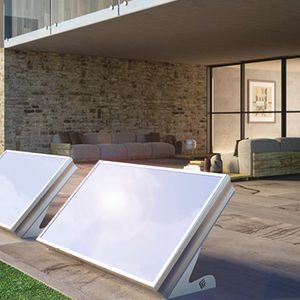panel térmico plano