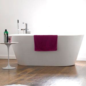 bañera ovalada