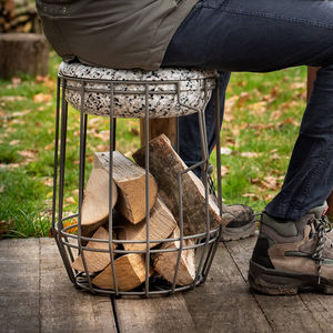 cesta para leña