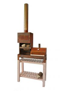 forno para pizzas profesional / de leña / colocación libre / de jardín
