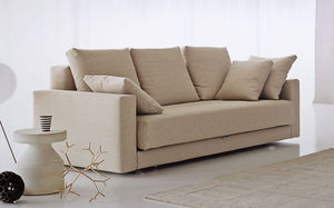 sofá cama / contemporáneo / de tejido / 3 plazas
