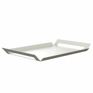 bandeja de servicio de aluminio