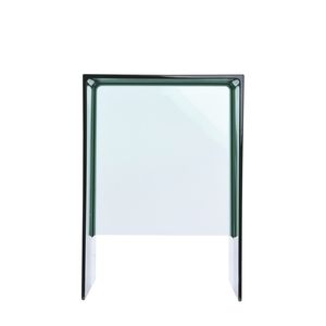taburete contemporáneo / de PMMA / gris / verde