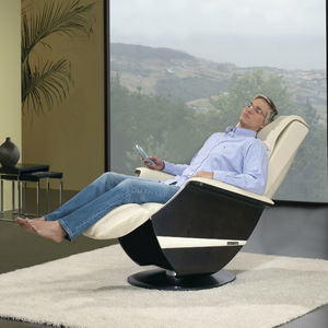 sillón de masaje de cuero