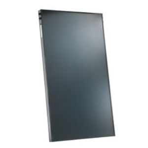 panel térmico plano