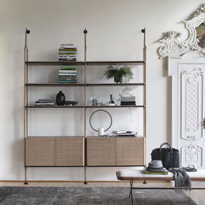 biblioteca de pared