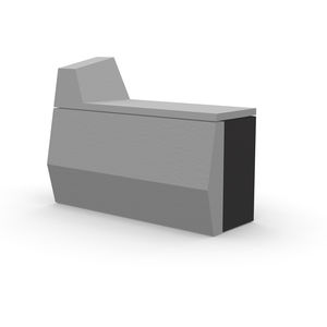 mostrador de recepción modular