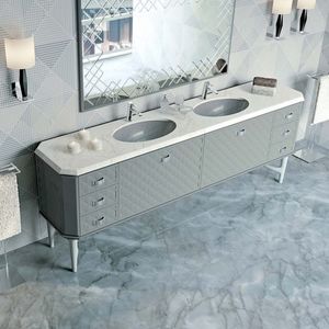 mueble de lavabo doble