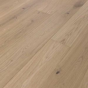 parquet multicapa / para pegar / flotante / de roble natural