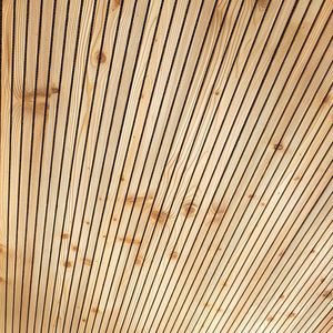 panel acústico para interiores / para techo / de madera / decorativo