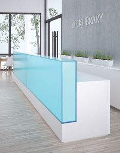 mostrador de recepción modular
