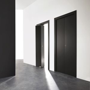 puerta de interior / plegable / de madera / ciega