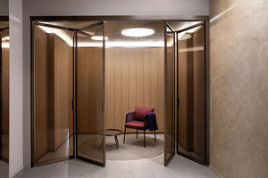 tabique fijo / de madera / de aluminio / para uso residencial