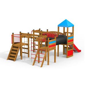 estación de juego para parque infantil