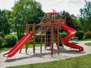 estación de juego para parque infantil