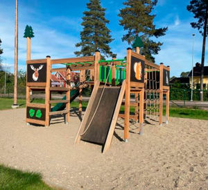 estación de juego para parque infantil