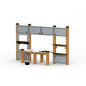cocina de juguete para parque infantil