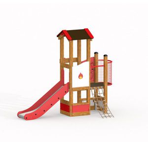 casa de juegos parque de bomberos