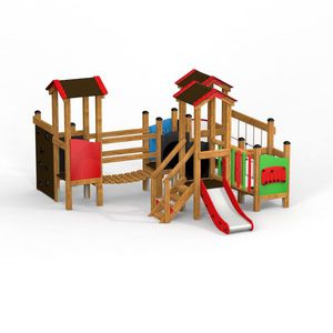 estación de juego para parque infantil