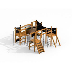 estación de juego para parque infantil