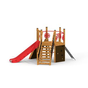 estación de juego para parque infantil