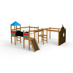 estación de juego para parque infantil