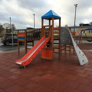 estación de juego para parque infantil