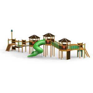 estación de juego para parque infantil
