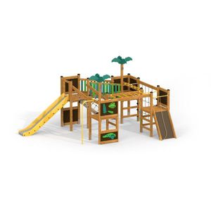 estación de juego para parque infantil