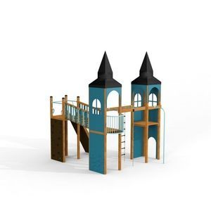 torre de juegos para parque infantil