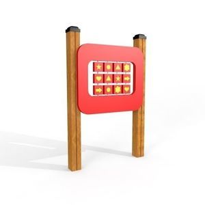 panel de juego educativo