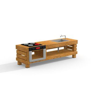 cocina de juguete para parque infantil