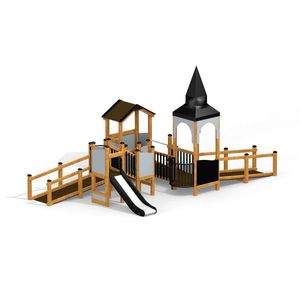 estación de juego para parque infantil